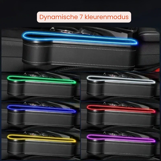 Auto Gap Filler met 7-Kleurige LED & Dual USB