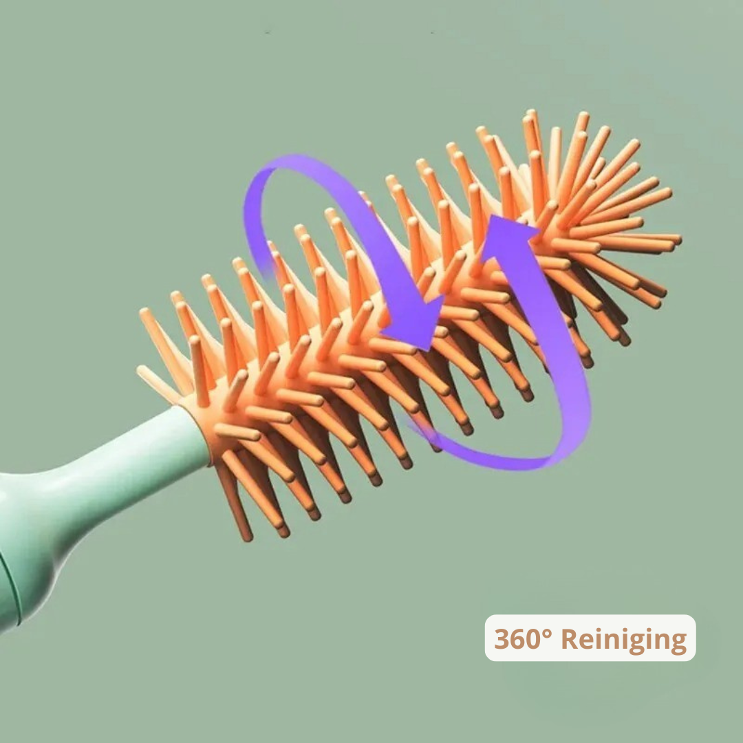 Elektrische Flessenreinigingsborstel – 360° Roterende Babyfles Borstel